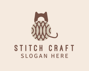 Crochet Cat Craft logo design