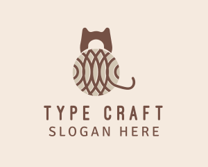 Crochet Cat Craft logo design