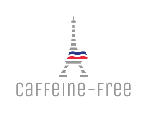 Striped Eiffel Tower logo design