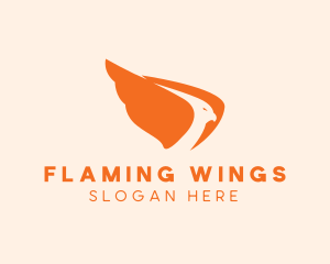 Flight Wing Bird logo design