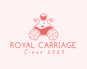 Ice Cube Perfume Carriage logo design