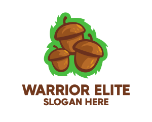 Three Acorn Nuts logo