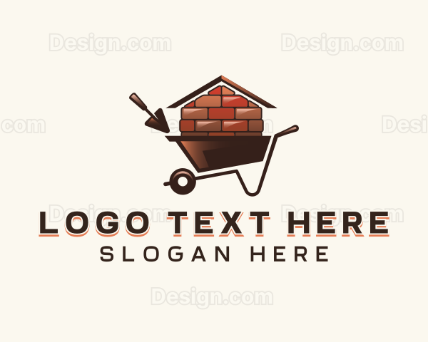 Wheel Barrow Home Builder Logo