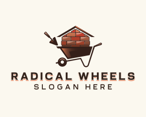 Wheel Barrow Home Builder logo design