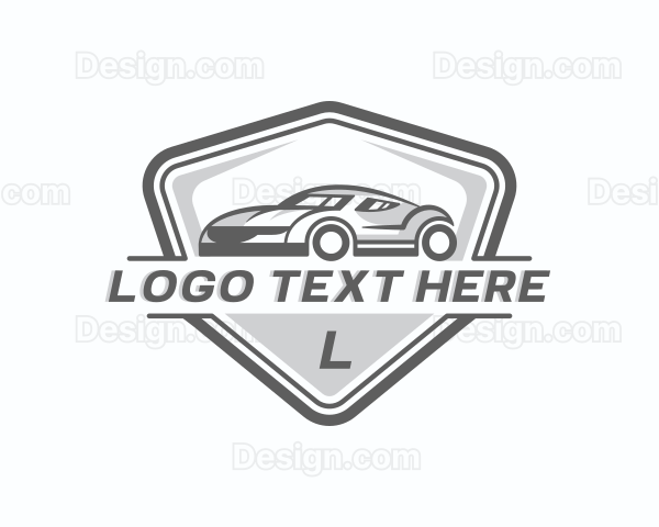 Sports Car Vehicle Racing Logo