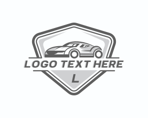 Sports Car Vehicle Racing Logo