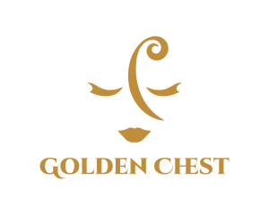 Golden Maiden Facial  logo design