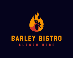 Fire Chicken Bistro logo design