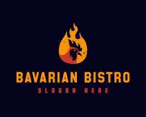 Fire Chicken Bistro logo design