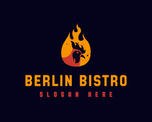 Fire Chicken Bistro logo design