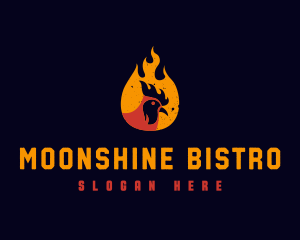 Fire Chicken Bistro logo design