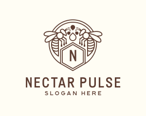 Honey Beekeeping Apiary logo