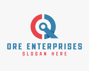 Modern Professional Letter Q Startup logo design