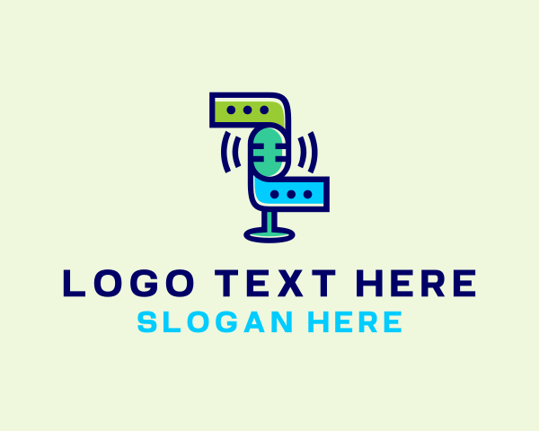 Podcast logo example 1