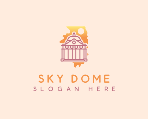 Illinois Dome Museum logo design