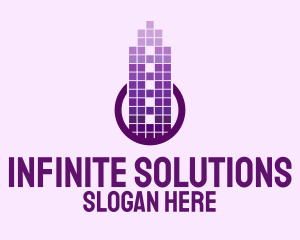 Sound Equalizer Building Logo