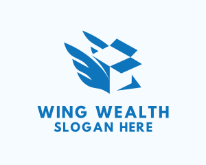 Fast Box Wings logo design