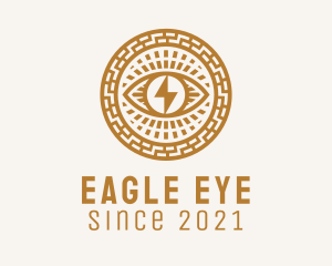 Astral Electric Eye  logo design