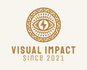 Astral Electric Eye  logo design