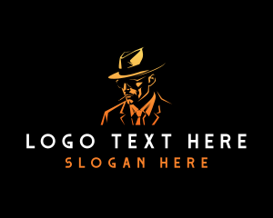 Detective Spy Smoking logo