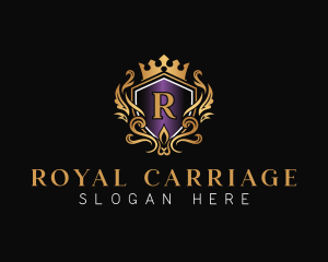 Crown Deluxe Royal logo design