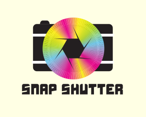 Rainbow Camera Shutter logo