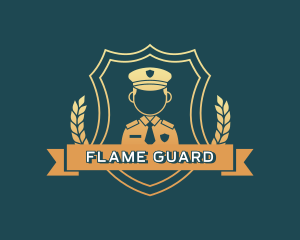 Police Guard Security logo design