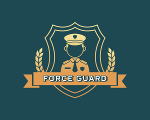 Police Guard Security logo design