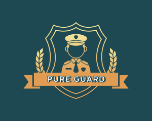 Police Guard Security logo design