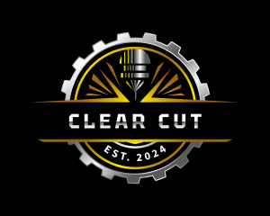 Laser Engraving Machinery logo design