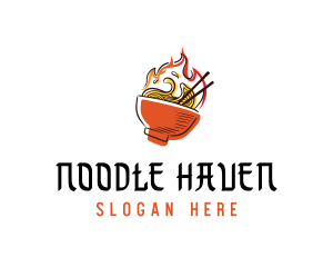 Hot Bowl Ramen Noodles logo