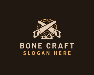 Saw Wood Crafting logo design