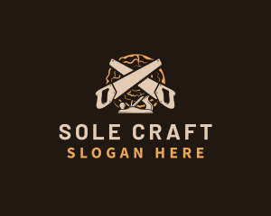 Saw Wood Crafting logo design