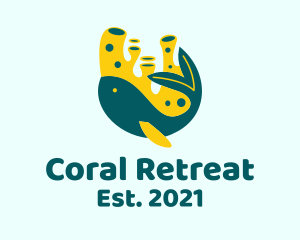 Coral Reef Fish logo