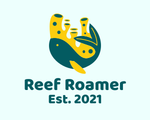 Coral Reef Fish logo design