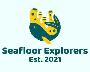 Coral Reef Fish logo