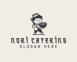 Noodle Boy Cooking logo design