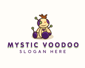 Voodoo Doll Gaming Avatar logo design