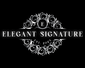 Elegant Luxury Ornament logo design