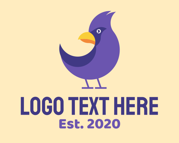 Bird logo example 4