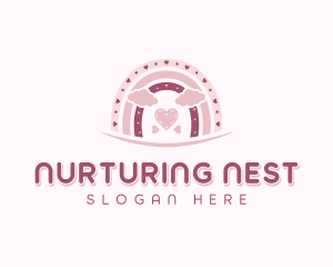 Boho Rainbow Postnatal logo