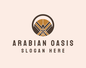 Arabic Circle Decoration  logo design