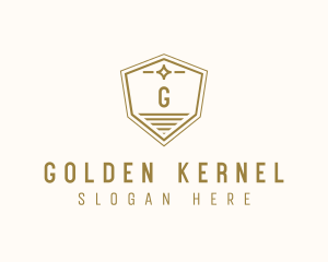 Luxurious Shield Law Firm logo design