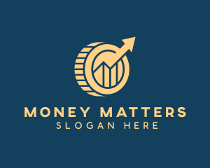 Coin Accounting Savings logo design