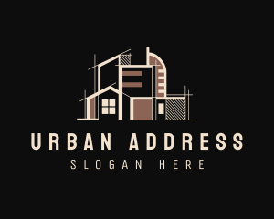 Urban House Property logo design