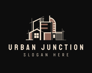 Urban House Property logo design