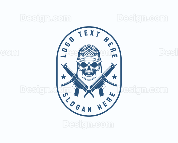 Skull Gun Army Logo