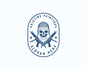 Skull Gun Army Logo