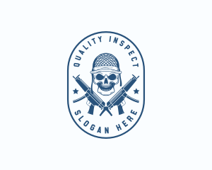 Skull Gun Army Logo