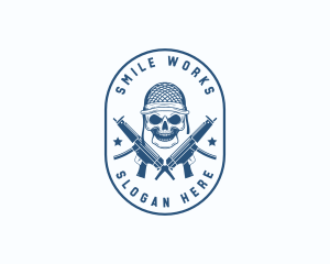 Skull Gun Army Logo